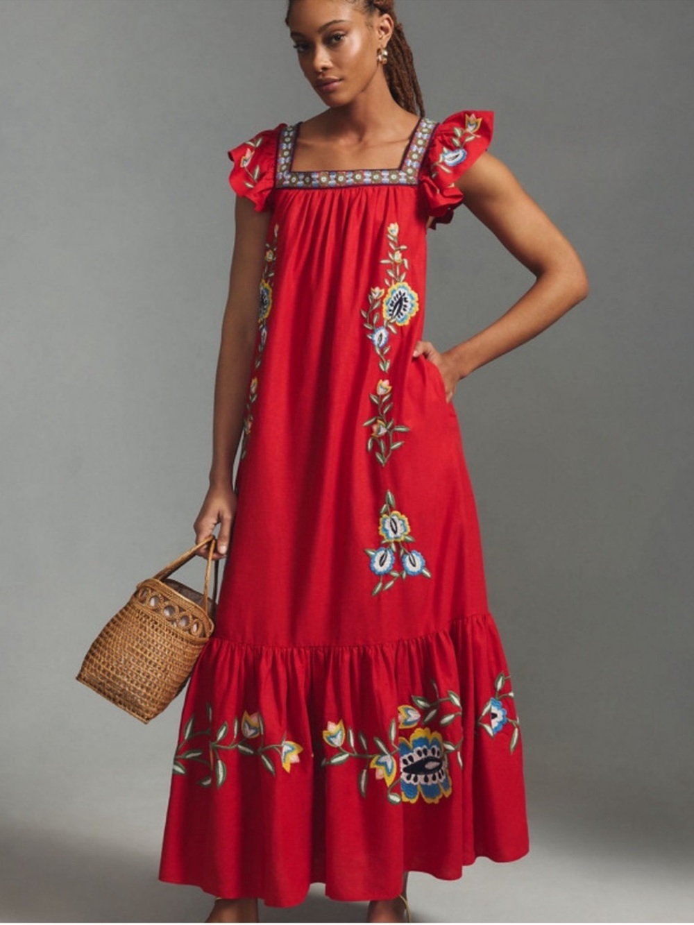 Farm Rio Maxi Dress, medium